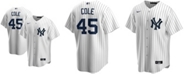 Nike Men's Gerrit Cole White New York Yankees Home Replica Player Name Jersey